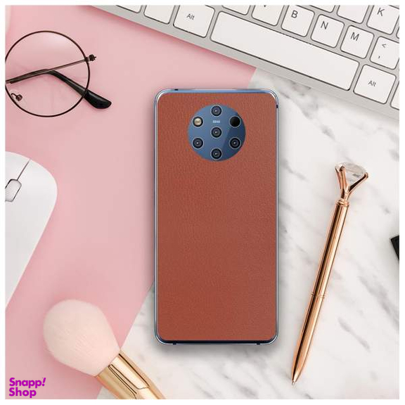 برچسب پوششی راک اسپیس طرح Leather-BR مناسب برای گوشی موبایل نوکیا 9 Pureview
