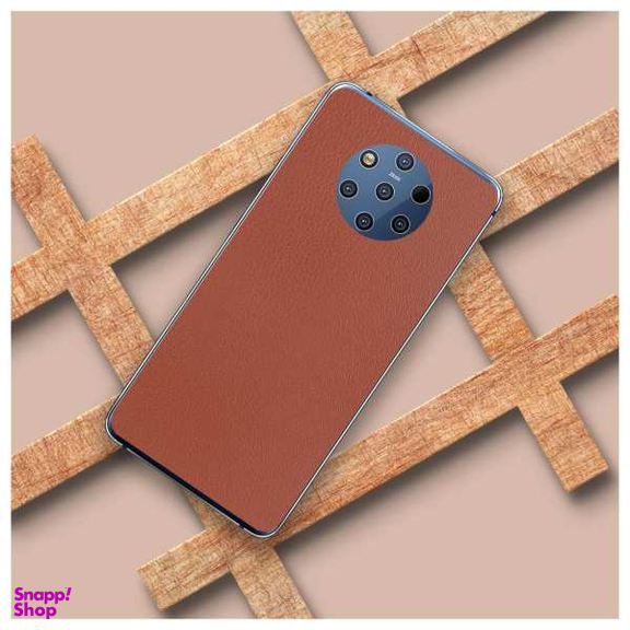 برچسب پوششی راک اسپیس طرح Leather-BR مناسب برای گوشی موبایل نوکیا 9 Pureview