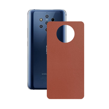 برچسب پوششی راک اسپیس طرح Leather-BR مناسب برای گوشی موبایل نوکیا 9 Pureview