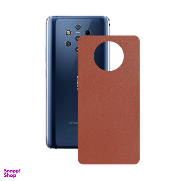 برچسب پوششی راک اسپیس طرح Leather-BR مناسب برای گوشی موبایل نوکیا 9 Pureview