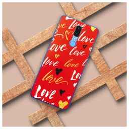 برچسب پوششی راک اسپیس طرح Love مناسب برای گوشی موبایل بلو G9