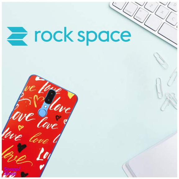 برچسب پوششی راک اسپیس طرح Love مناسب برای گوشی موبایل بلو G9