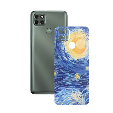 برچسب پوششی راک اسپیس طرح Starry Night مناسب برای گوشی موبایل موتورولا Moto G9 Power