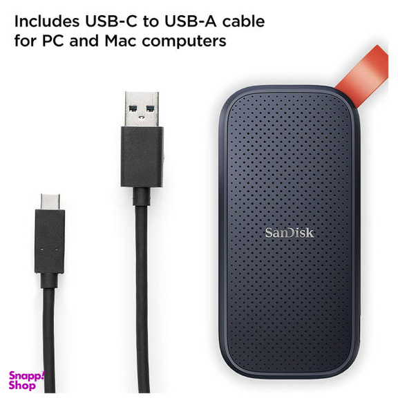 اس اس دی اکسترنال سن دیسک (SanDisk) مدل PORTABLE E30 ظرفیت 2 ترابایت
