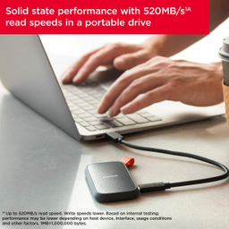 اس اس دی اکسترنال سن دیسک (SanDisk) مدل PORTABLE E30 ظرفیت 2 ترابایت