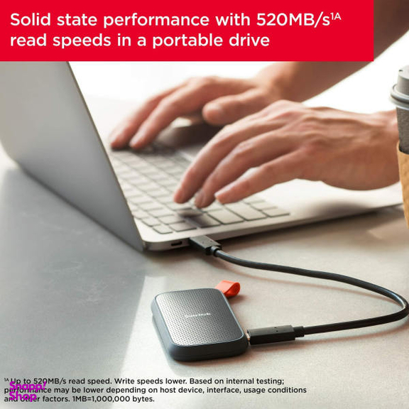 اس اس دی اکسترنال سن دیسک (SanDisk) مدل PORTABLE E30 ظرفیت 2 ترابایت