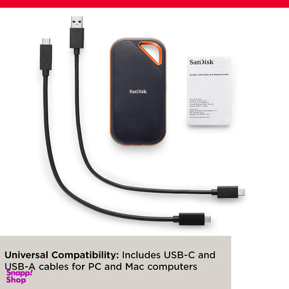 اس اس دی اکسترنال سن دیسک (SanDisk) مدل Extreme Pro E81 ظرفیت 1 ترابایت