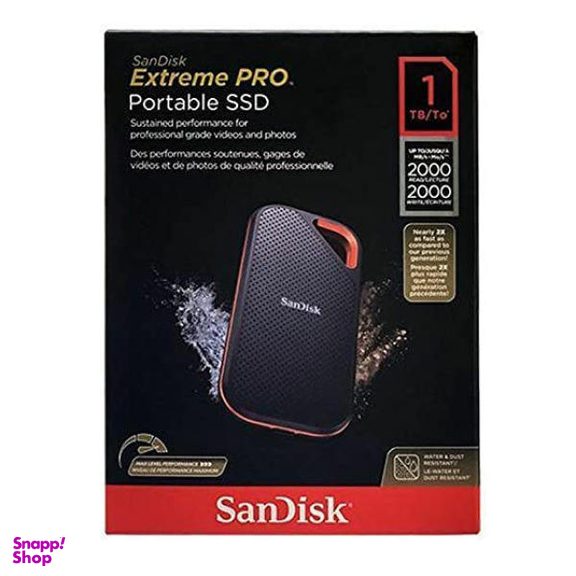 اس اس دی اکسترنال سن دیسک (SanDisk) مدل Extreme Pro E81 ظرفیت 1 ترابایت