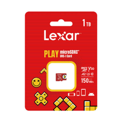 کارت حافظه microSDXC لکسار (Lexar) مدل PLAY کلاس 10 استاندارد UHS-I سرعت 150MBps ظرفیت 1 ترابایت