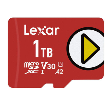 کارت حافظه microSDXC لکسار (Lexar) مدل PLAY کلاس 10 استاندارد UHS-I سرعت 150MBps ظرفیت 1 ترابایت