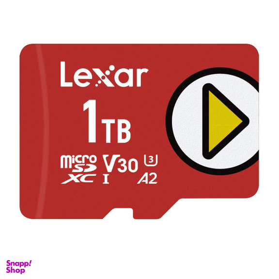 کارت حافظه microSDXC لکسار (Lexar) مدل PLAY کلاس 10 استاندارد UHS-I سرعت 150MBps ظرفیت 1 ترابایت