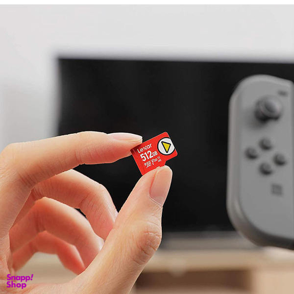 کارت حافظه microSDXC لکسار (Lexar) مدل PLAY کلاس 10 U3 استاندارد UHS-I سرعت 150MBps ظرفیت 512 گیگابایت