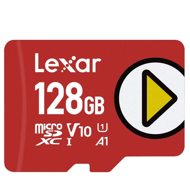 کارت حافظه microSDXC لکسار (Lexar) مدل PLAY کلاس 10 استاندارد UHS-I سرعت 150MBps ظرفیت 128 گیگابایت