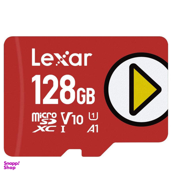 کارت حافظه microSDXC لکسار (Lexar) مدل PLAY کلاس 10 استاندارد UHS-I سرعت 150MBps ظرفیت 128 گیگابایت