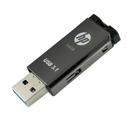 فلش مموری USB 3.1 اچ پی (HP) مدل X770W ظرفیت 64 گیگابایت
