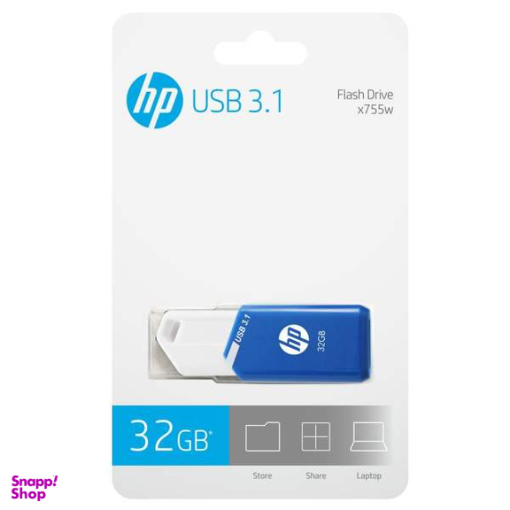 فلش مموری اچ پی (HP) مدل USB 3.1 X755w ظرفیت 32 گیگابایت