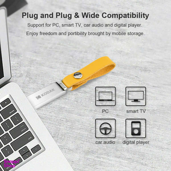 فلش مموری کداک (Kodak) K123 ظرفیت 32 گیگابایت