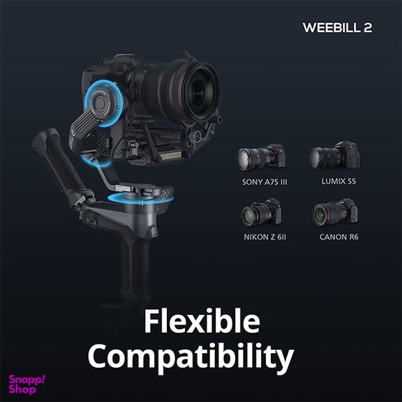 تک پایه دوربین ژیون (Zhiyun) مدل WEEBILL 2 Pro Plus