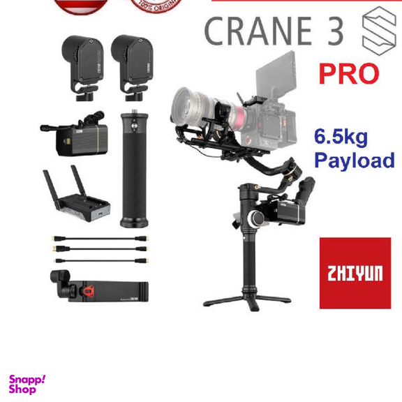 سه پایه دوربین ژیون (Zhiyun) مدل Zhiyun CRANE 3S Pro