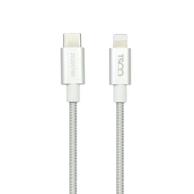 کابل تبدیل USB-C به لایتنینگ تسکو مدل TC PD 200 طول 1.5 متر