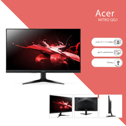 مانیتور ایسر (Acer) مدل Nitro Qg1 Qg241Ybii Um.Qq1Ee.004 سایز 23.8 اینچ