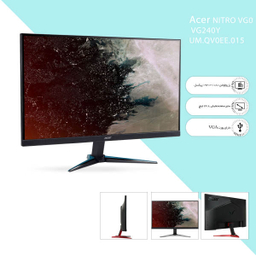 مانیتور ایسر مدل NITRO VG0 VG240Y UM.QV0EE.015 سایز 23.8 اینچ