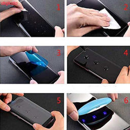 محافظ صفحه نمایش مدل UV مناسب برای گوشی موبایل سامسونگ galaxy S21 غیر اصل