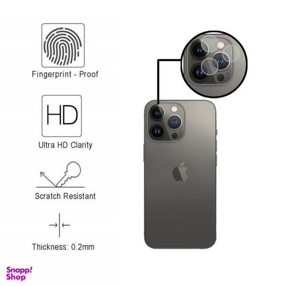 محافظ لنز دوربین هورس (Horse) مدل SGL01 مناسب برای گوشی موبایل اپل iPhone 13 Pro