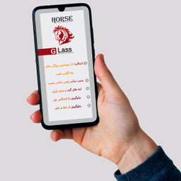 محافظ صفحه نمایش شیشه ای هورس (Horse) مدل SMP01 مناسب برای گوشی موبایل اپل iPhone 13