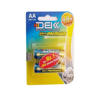 باتری قلمی دی بی کی (DBK) مدل LR6 بسته 2 عددی