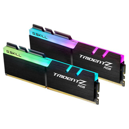 رم دسکتاپ DDR4 دو کاناله جی اسکیل (G Skill) سری Trident Z RGB فرکانس 3200 مگاهرتز CL16 ظرفیت 16 گیگابایت بسته دو عددی