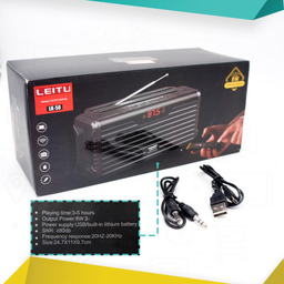 اسپیکر بلوتوثی قابل حمل لیتو (Leitu) مدل LK-50