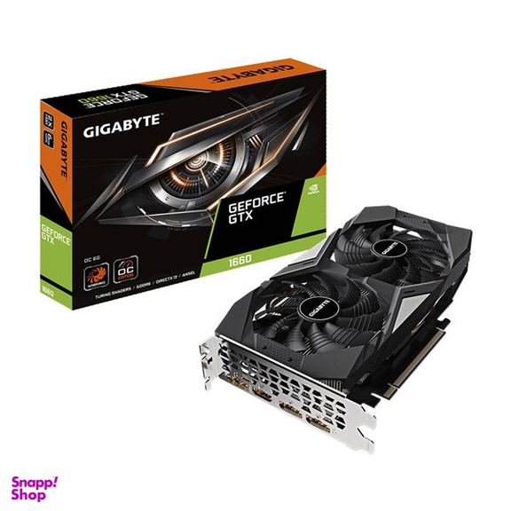 کارت گرافیک گیگابایت (Gigabyte) مدل GIGABYTE GeForce GTX 1660 OC 6G