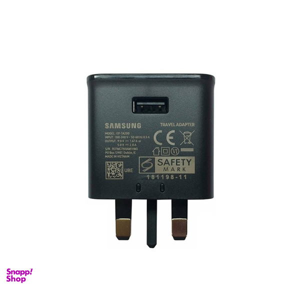 شارژر سه پین اورجینال سامسونگ (Samsung) مدل TA200 شارژ سریع
