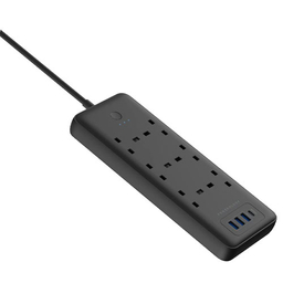 چند راهی برق و USB هوشمند پاورولوژی (Powerology) مدل Psmsupdbk