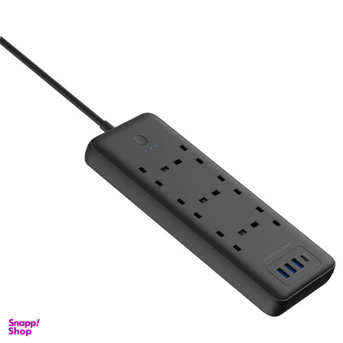 چند راهی برق و USB هوشمند پاورولوژی (Powerology) مدل Psmsupdbk