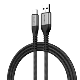 کابل شارژ USB به تایپ سی لنشن (Lention) توان 27 وات طول 1 متر