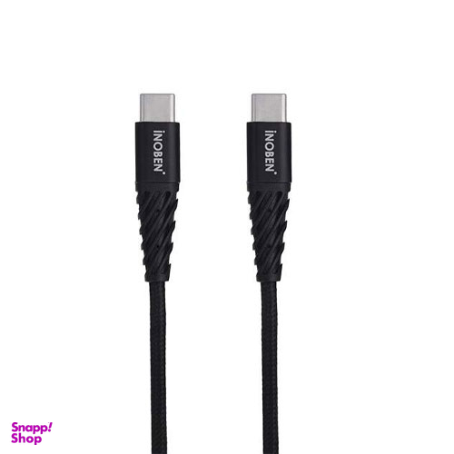 کابل شارژ 2 سر تایپ سی کنفی آینوبن (Inoben) مدل Braided طول 1.2 متر