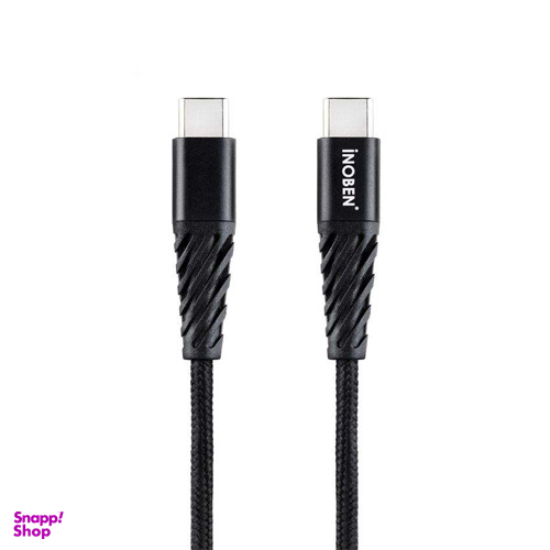 کابل شارژ 2 سر تایپ سی کنفی آینوبن (Inoben) مدل Braided طول 1.2 متر