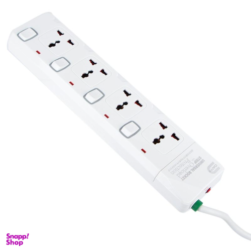 چندراهی برق و محافظ ولتاژ دایو (Daiyo) مدل DE1258