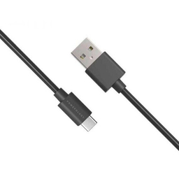 کابل شارژ USB به تایپ سی پاورولوژی (Powerology) مدل PUC3ABK طول 1.2 متر