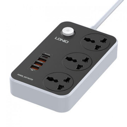 چندراهی برق و USB ال دی نیو (Ldnio) مدل SC3412 به همراه 1 خروجی تایپ سی