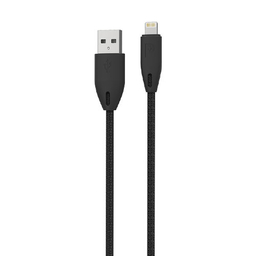 کابل شارژ USB به لایتنینگ پاورولوژی (Powerology) مدل pcab003 ظرفیت 2.4 آمپر طول 1.2 متر
