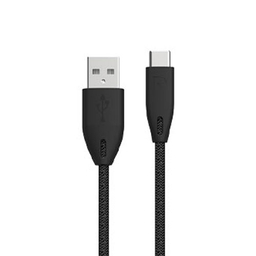 کابل شارژ USB به تایپ سی پاورولوژی (Powerology) مدل pac12bk ظرفیت 3 آمپر طول 1.2 متر
