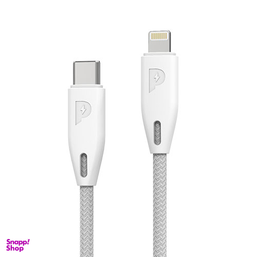 کابل شارژ تایپ سی به لایتنینگ 2 متر پاورولوژی (Powerology) مدل pcab002