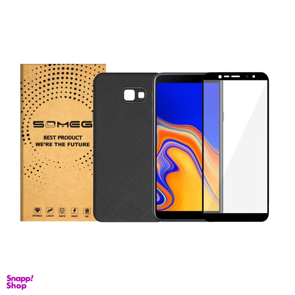 کاور سومگ (Someg) مدل SC-i001 مناسب موبایل سامسونگ Galaxy J4 -2018 به همراه محافظ صفحه نمایش