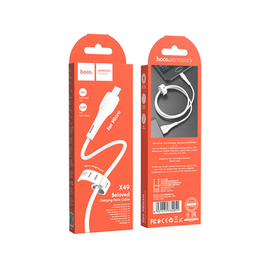 کابل شارژ MICRO USB به USB هوکو مدل X49