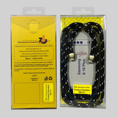 کاور زیفن (Zifen) مدل 02111 مناسب موبایل سامسونگ Galaxy S10 Plus به همراه بند