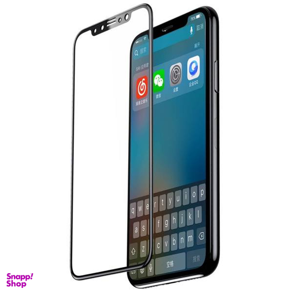 محافظ صفحه نمایش فول شیشه ای بیسوس مناسب برای گوشی موبایل Iphone X