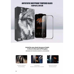 محافظ صفحه نمایش ولف مدل Anti_Static مناسب برای گوشی موبایل اپل Iphone 13 Pro Max